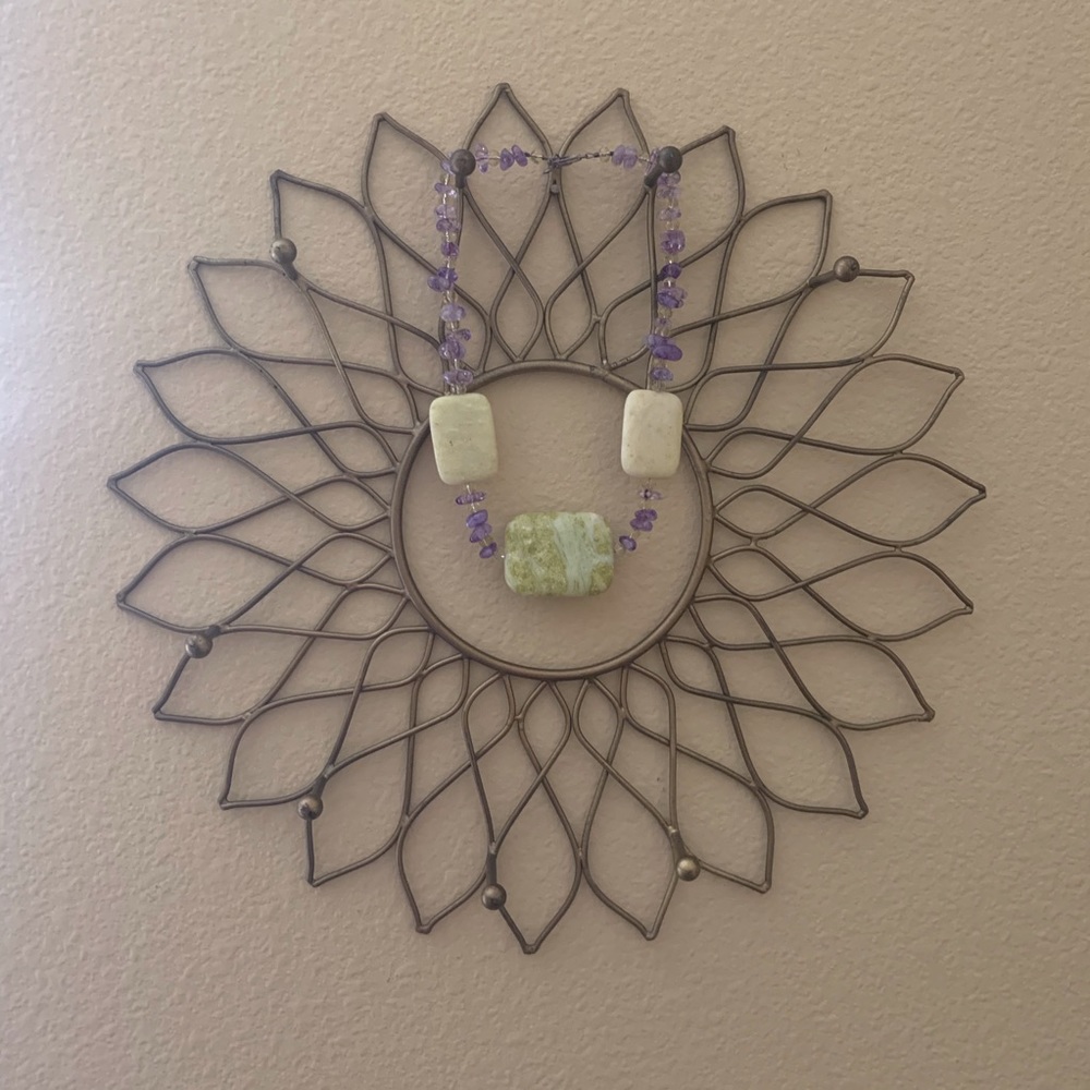 Amethyst & Jasper necklace